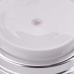 Acrylic press airless cream jar